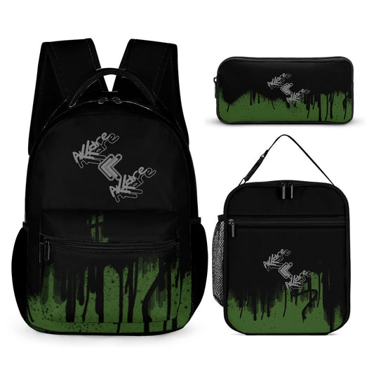 Three piece backpack set