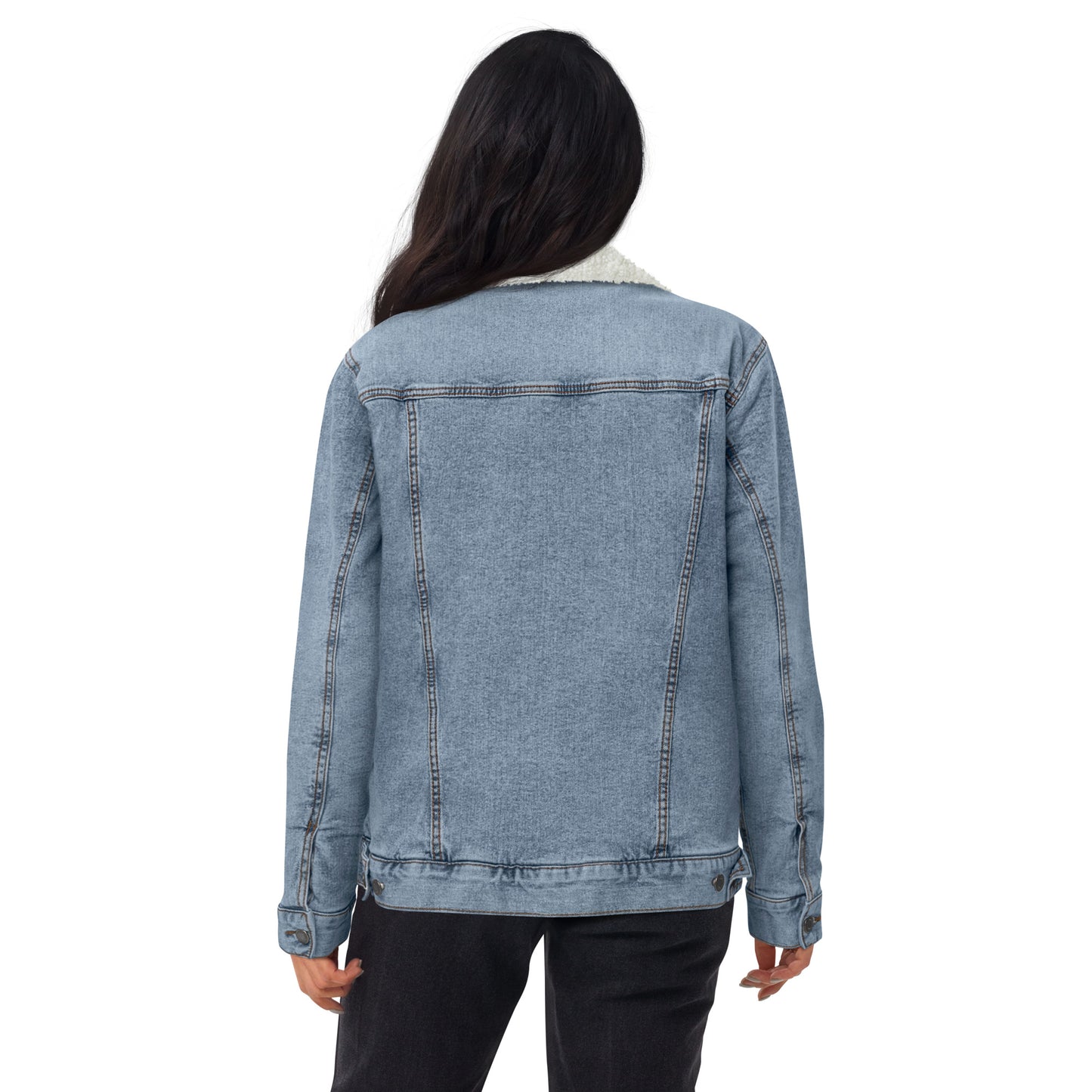 Denim Sherpa Jacket