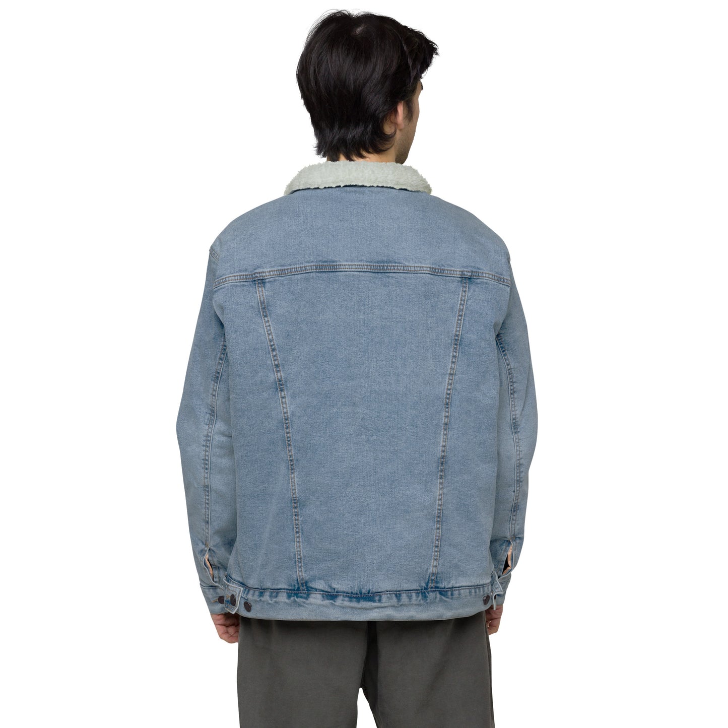 Denim Sherpa Jacket