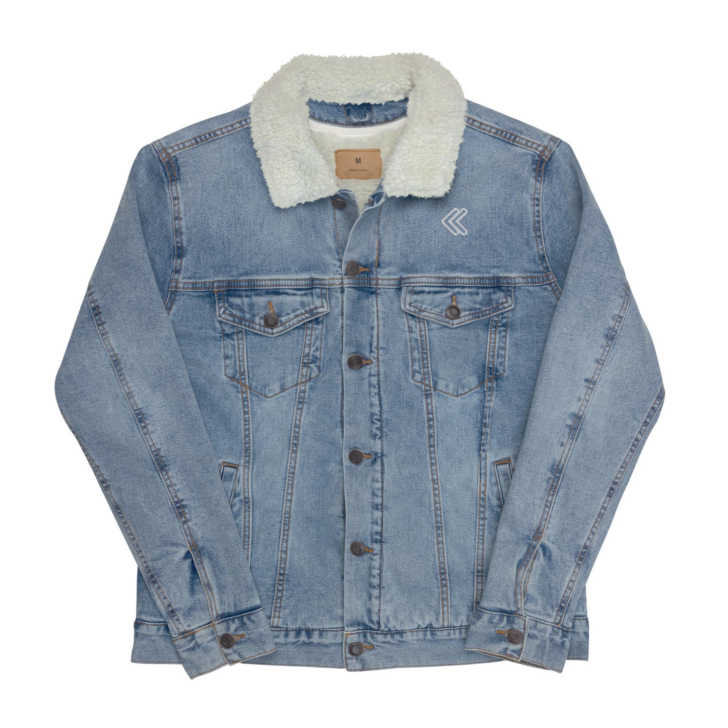 Denim Sherpa Jacket