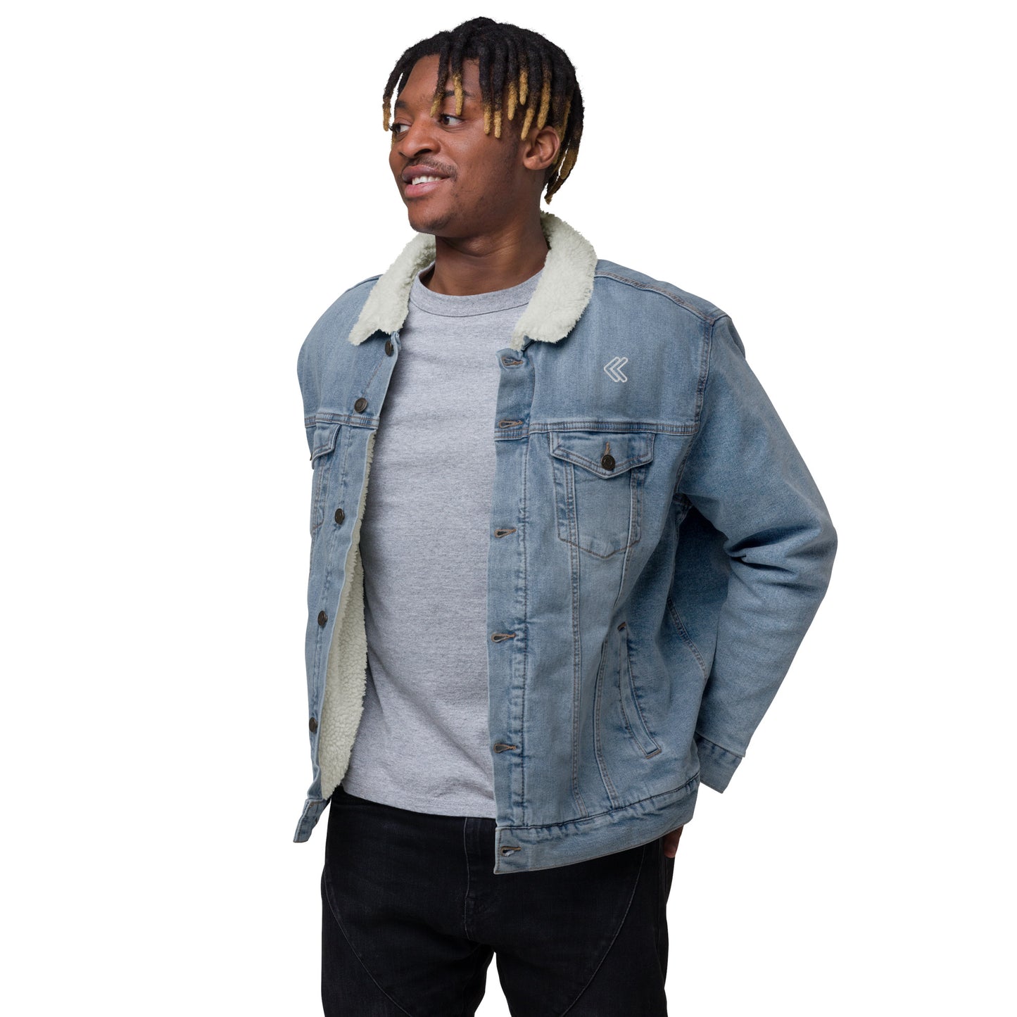 Denim Sherpa Jacket